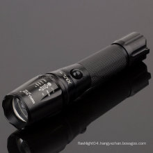 Telescopic Focusing Lens CREE LED Bulb 6 Modes Flashlight